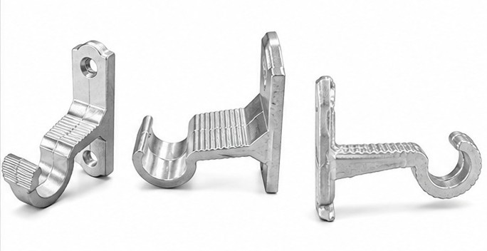 SOPORTE ABS PLATEADO